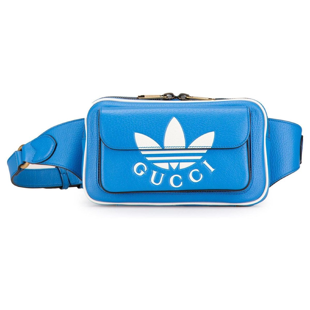 Balenciaga × Gucci 💥LIMITED💥Gucci X Adidas Belt Bag in Leather Size ONE SIZE - 1 Thumbnail