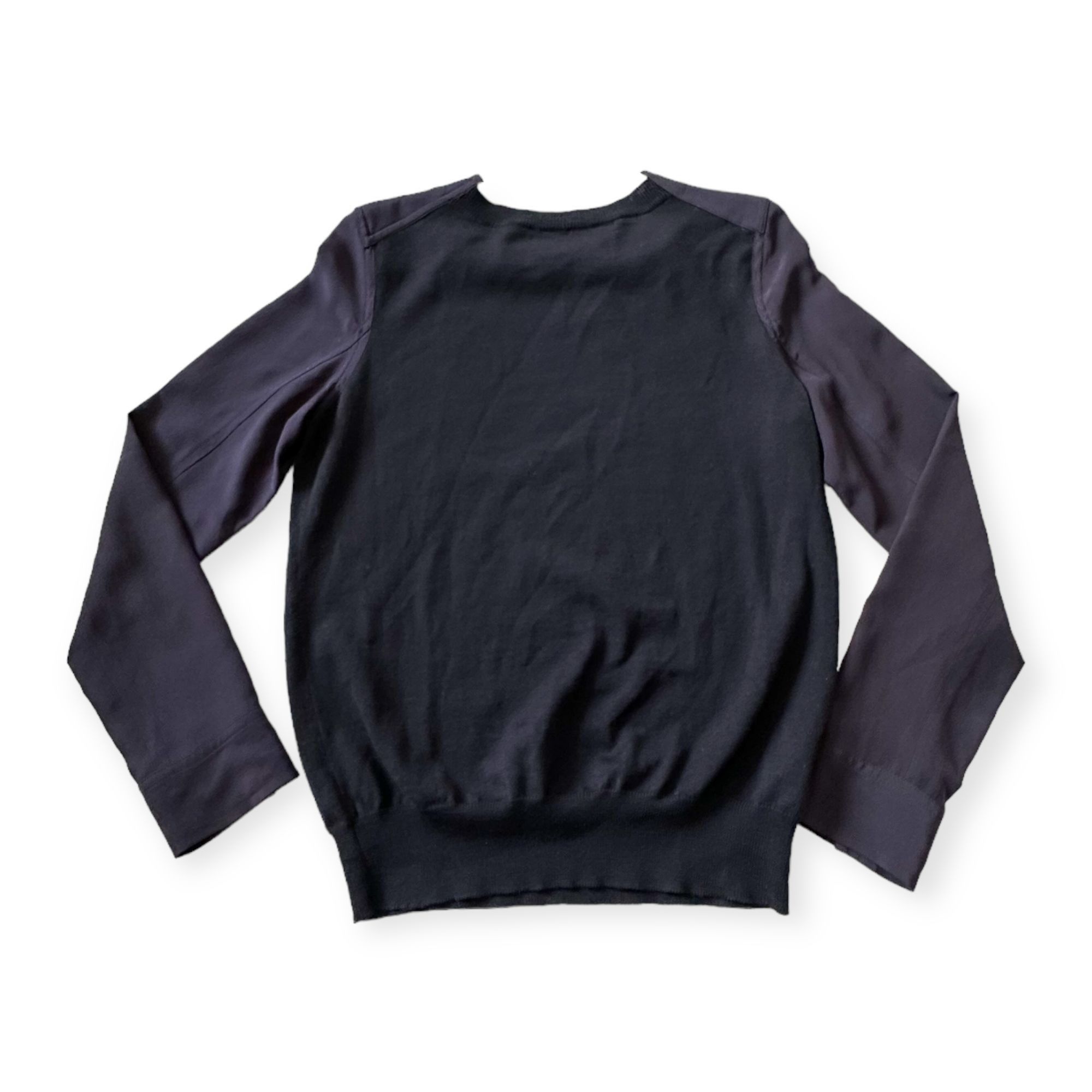 Marni Marni Embellished Wool-Silk Sweater FW2012, Blue, Size: IT Size S / US 4 / IT 40 - 6 Thumbnail