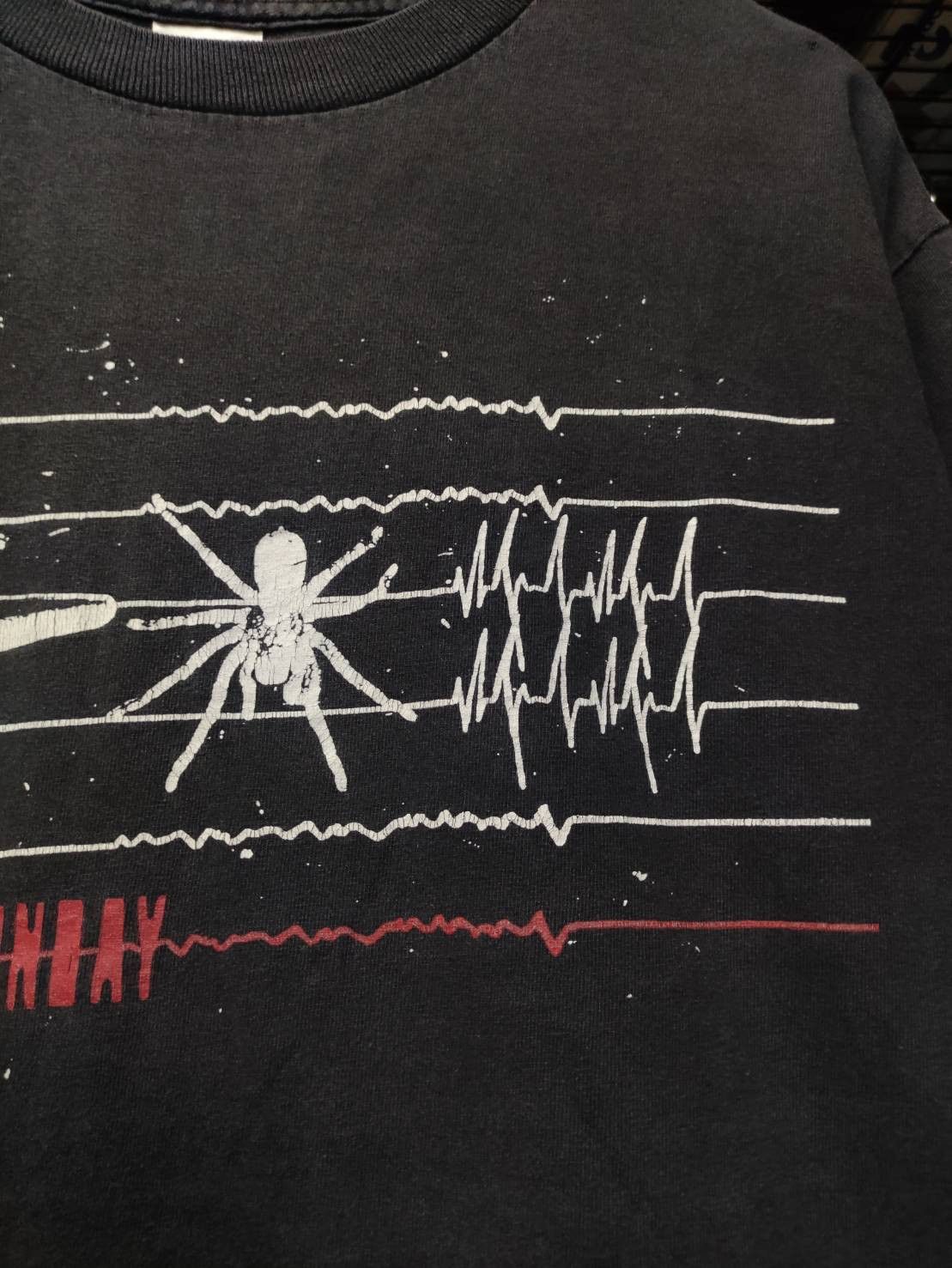 Band Tees Vtg 00's Taking Back Sunday " Key Plane Spider Heartbeat " Size US M / EU 48-50 / 2 - 4 Thumbnail