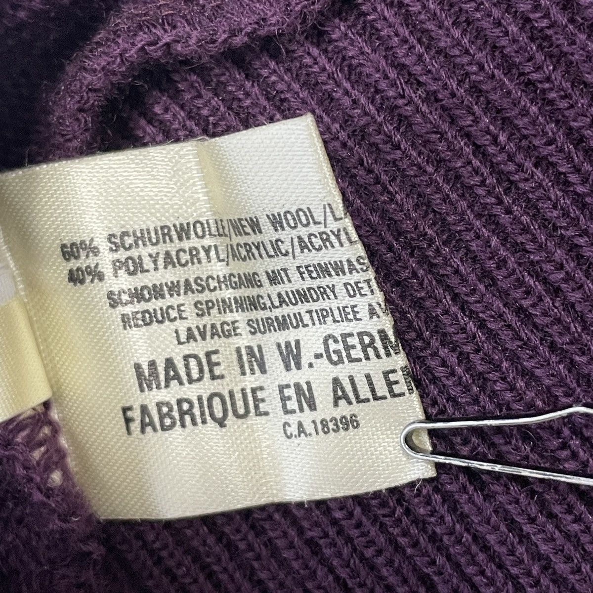 Carlo Colucci × Vintage Vintage Carlo Colucci Wool Sweater Size 48 Size US L / EU 52-54 / 3 - 13 Thumbnail