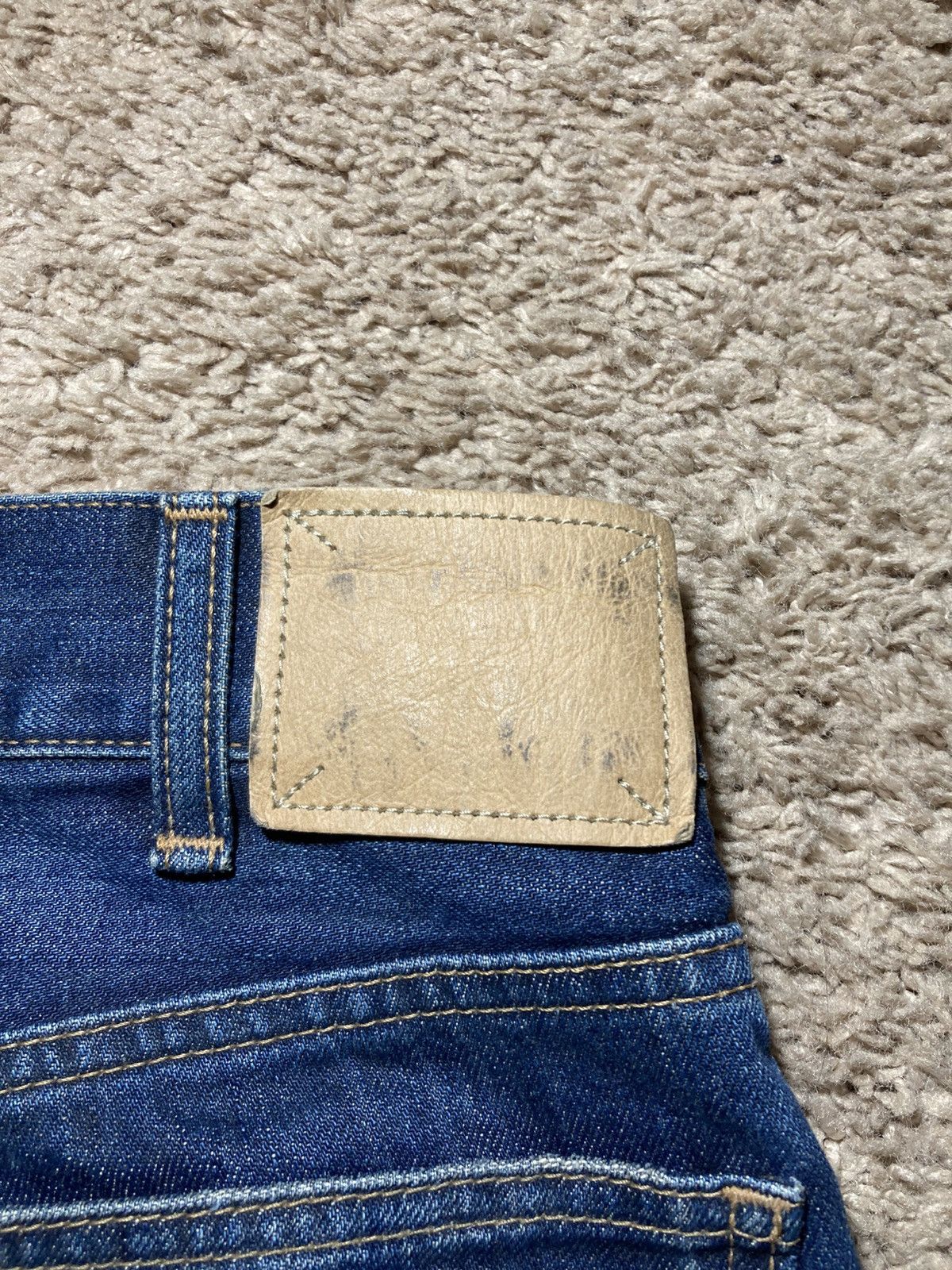 Celine AW24 Celine Indigo Dark Wash Straight Leg Kurt Jeans Hedi Size US 26 / EU 42 - 12 Thumbnail