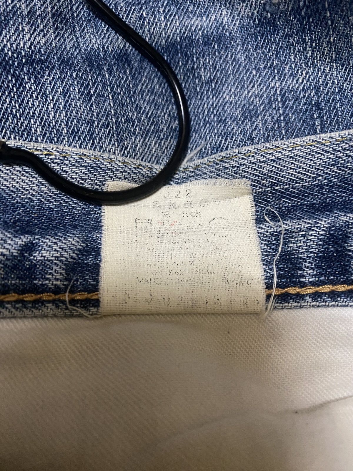Levi's Vintage Clothing Vintage Levi’s Big E Redline Selvedge Distressed Pocket Size US 32 / EU 48 - 14 Thumbnail