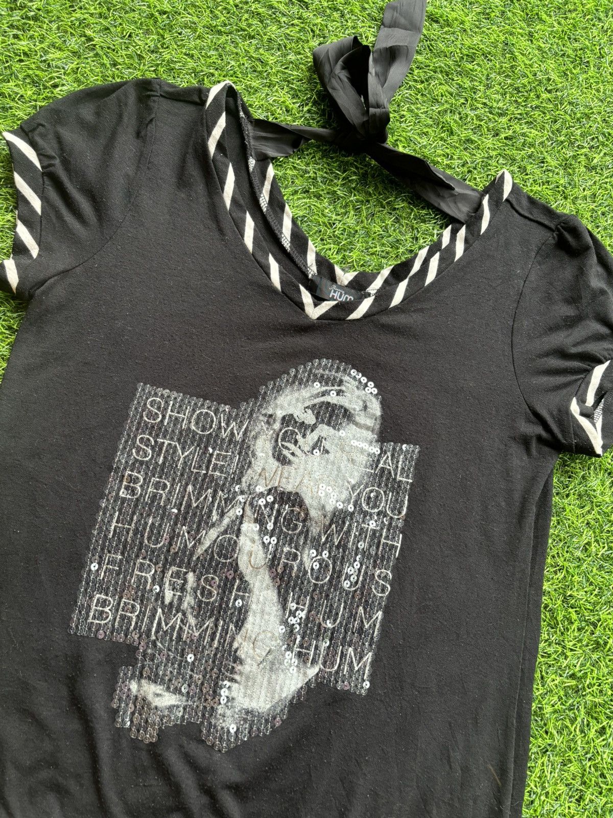 Hysteric Glamour Y2k Hum Hysteric Style Women's Tshirt Size ONE SIZE - 3 Thumbnail