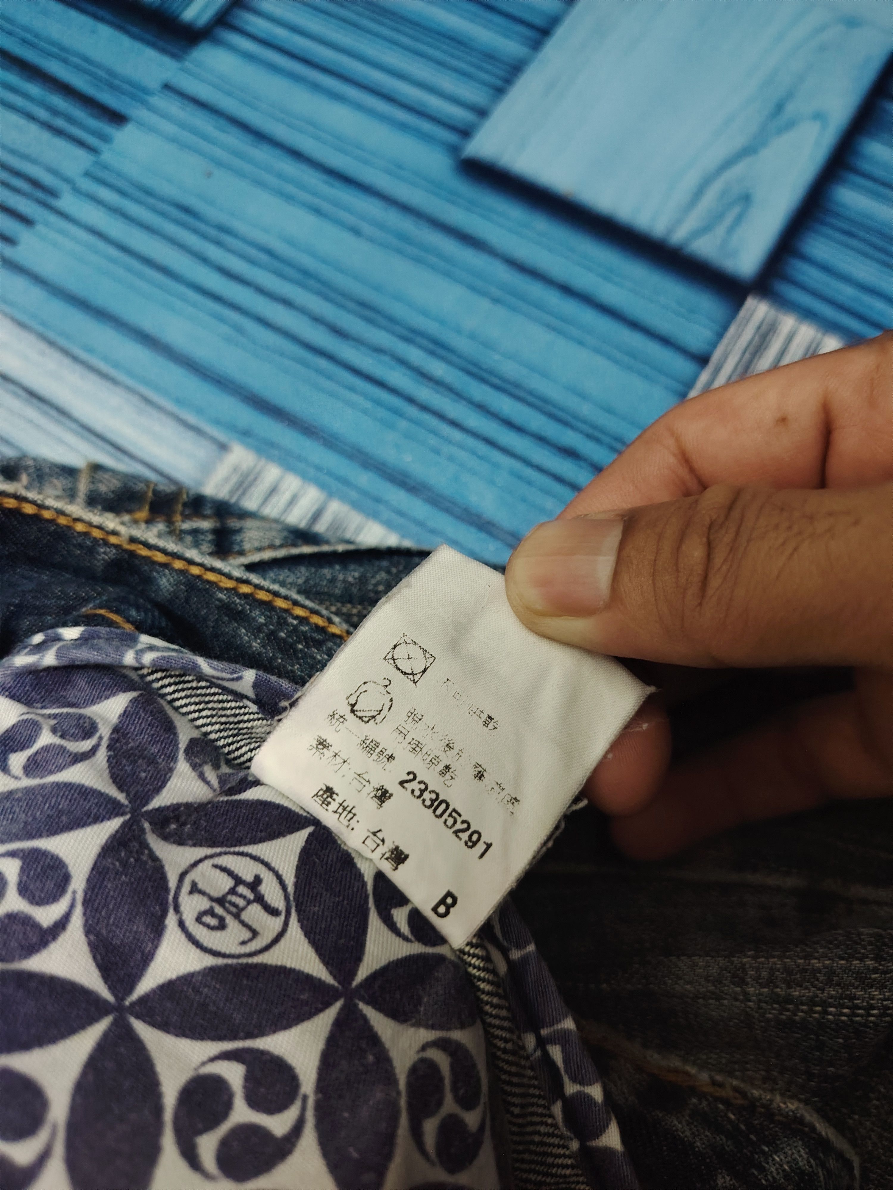Samurai Jeans Japanese Osaka Big Train Embroidery Eagle Jeans Size US 28 / EU 44 - 8 Thumbnail