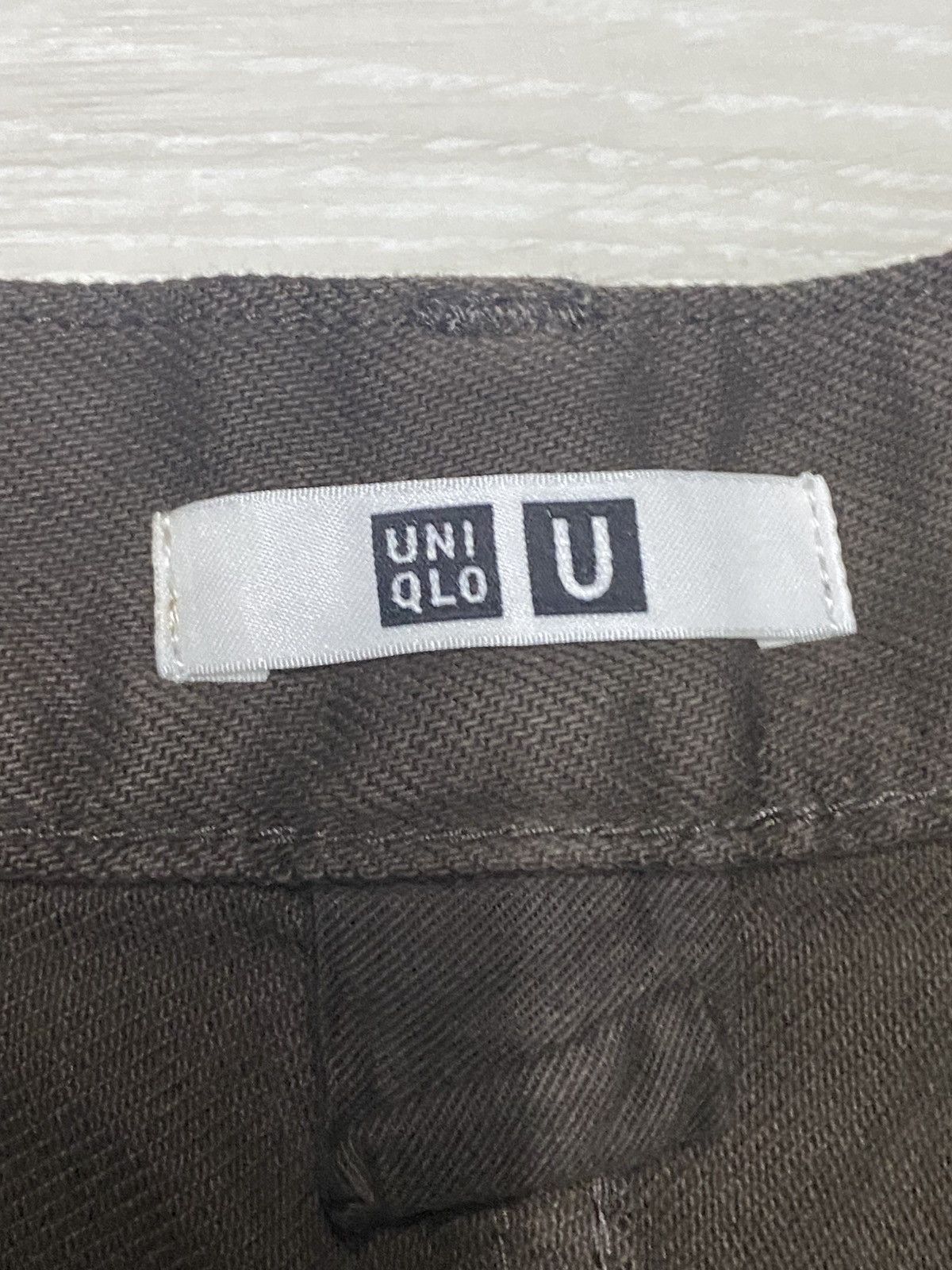 Jil Sander × Uniqlo Uniqlo Sky Brown Distressed Like Jnco Super Baggy Jeans Size US 30 / EU 46 - 13 Thumbnail
