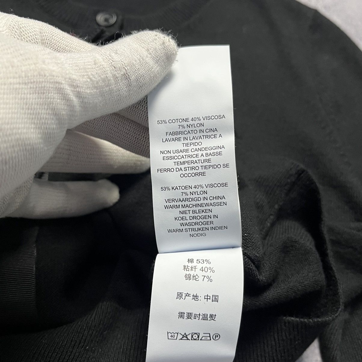 Coach × Designer Coach Black Cardigan Sweater Luxury Designer Size XXS / US 00 / IT 34 - 11 Thumbnail
