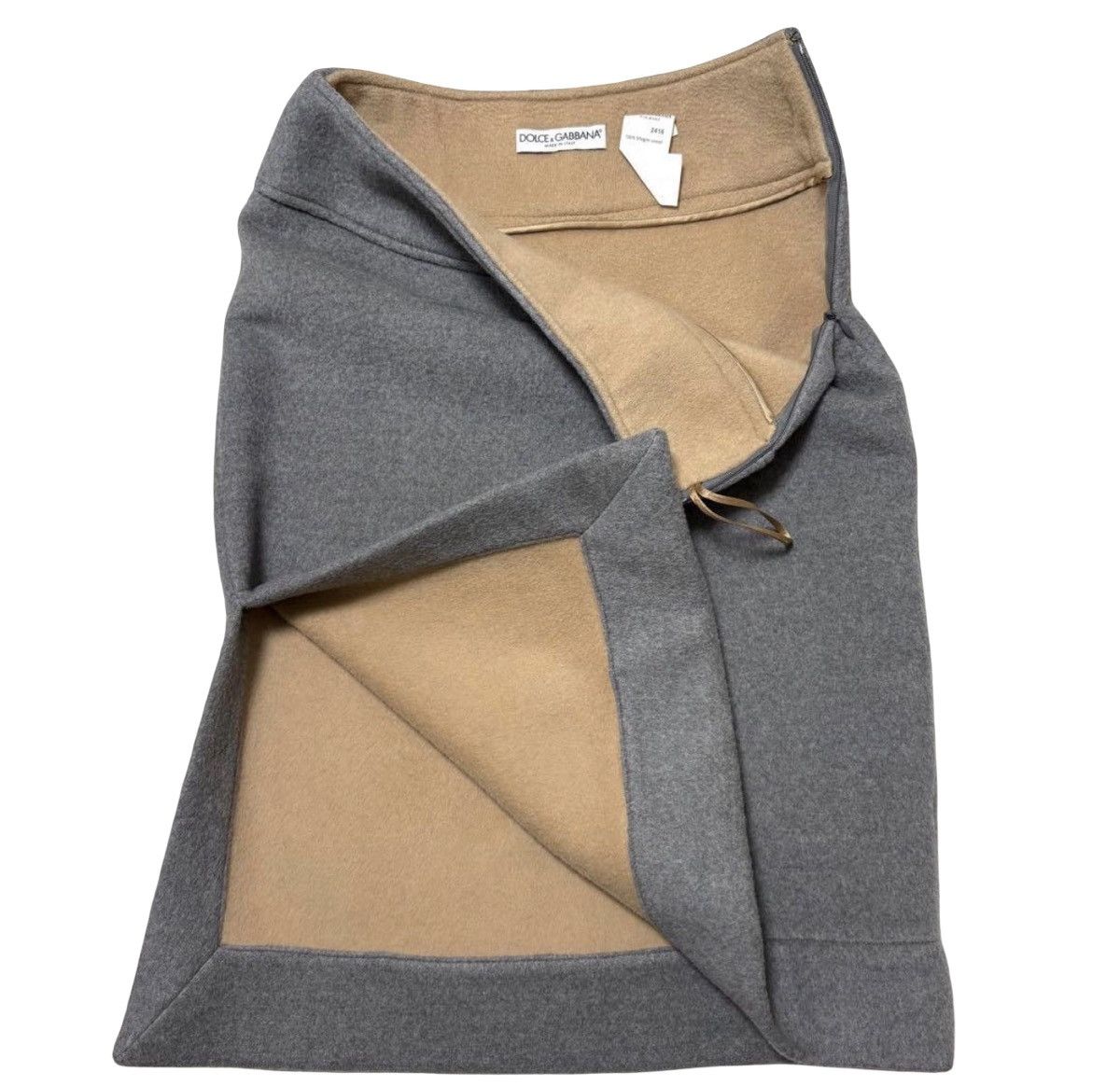 Dolce & Gabbana Dolce & Gabbana Archive Double-Face Wool Skirt Suit Set Size 38S - 17 Thumbnail