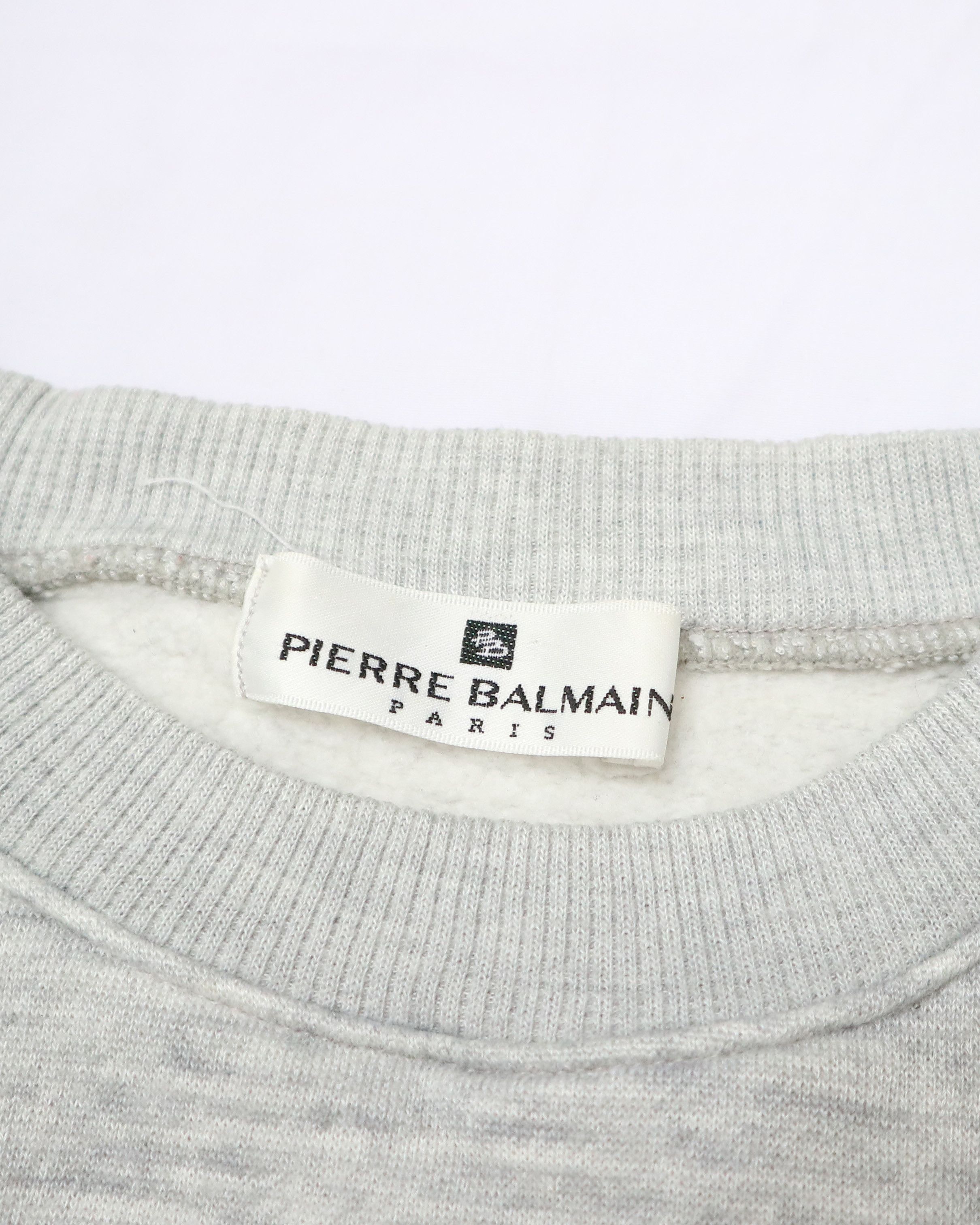 Pierre Balmain × Vintage vintage PIERRE BALMAIN sweatshirt Size US S / EU 44-46 / 1 - 7 Thumbnail