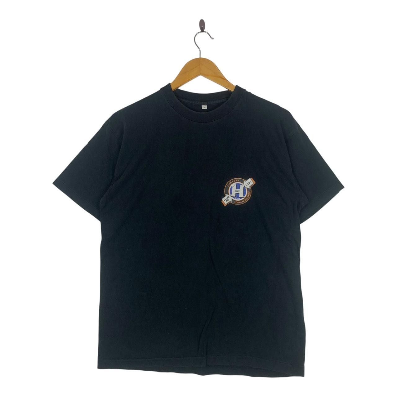 Vintage Vintage SUNTORY JAPAN VODKA Mixed Drink Tee Shirt Size US L / EU 52-54 / 3 - 1 Thumbnail