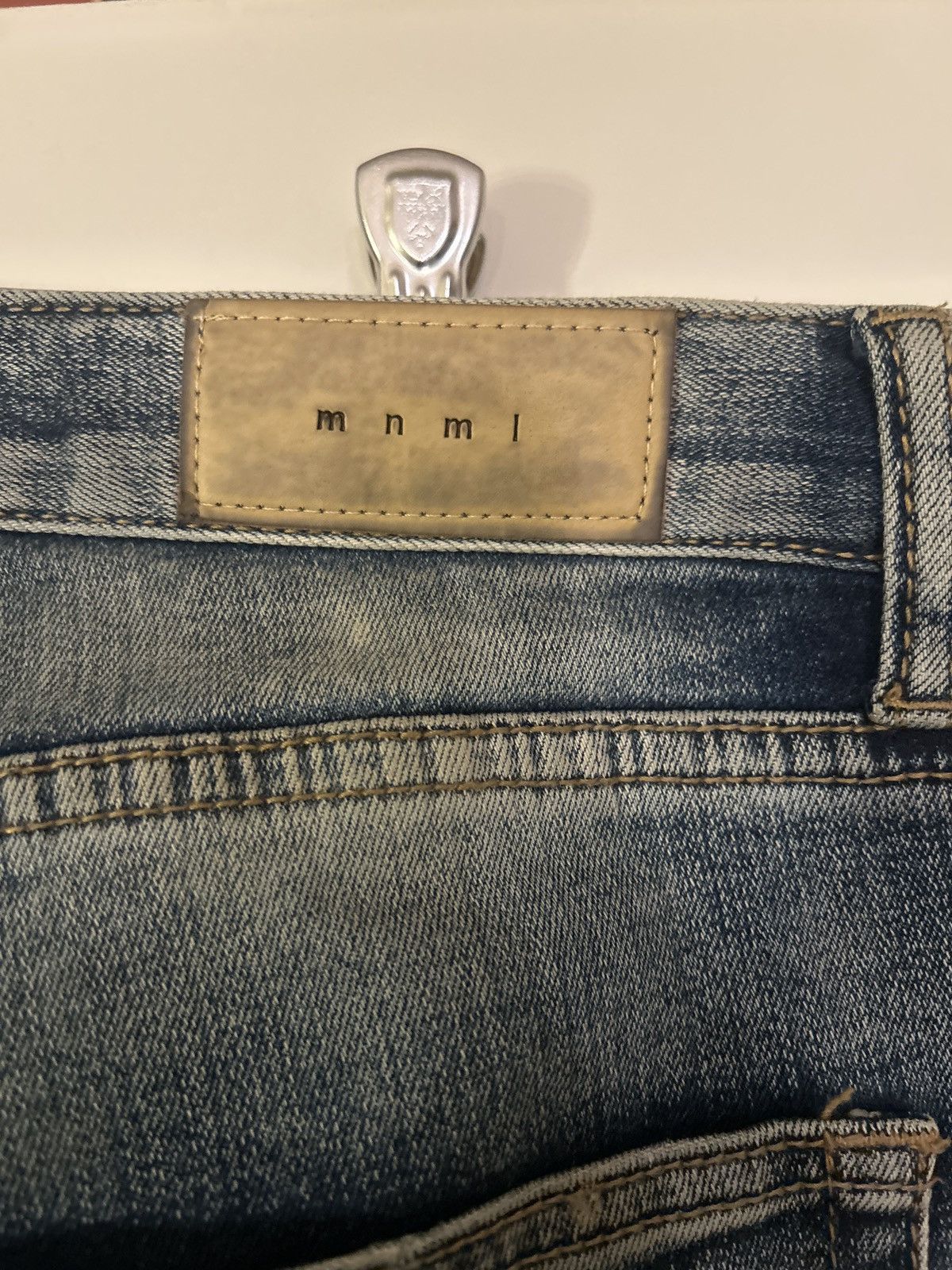 MNML MNML Skinny Fit Denim Size US 34 / EU 50 - 3 Thumbnail
