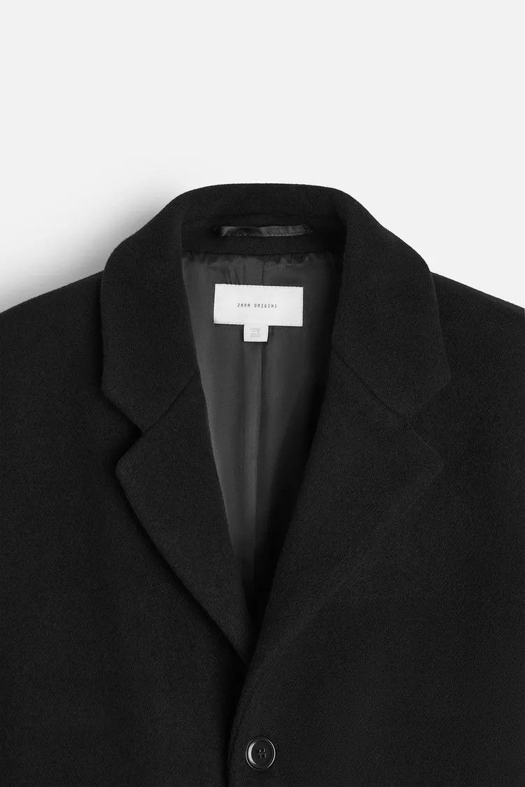 Zara Manteco Wool Blend Coat Size US L / EU 52-54 / 3 - 3 Thumbnail