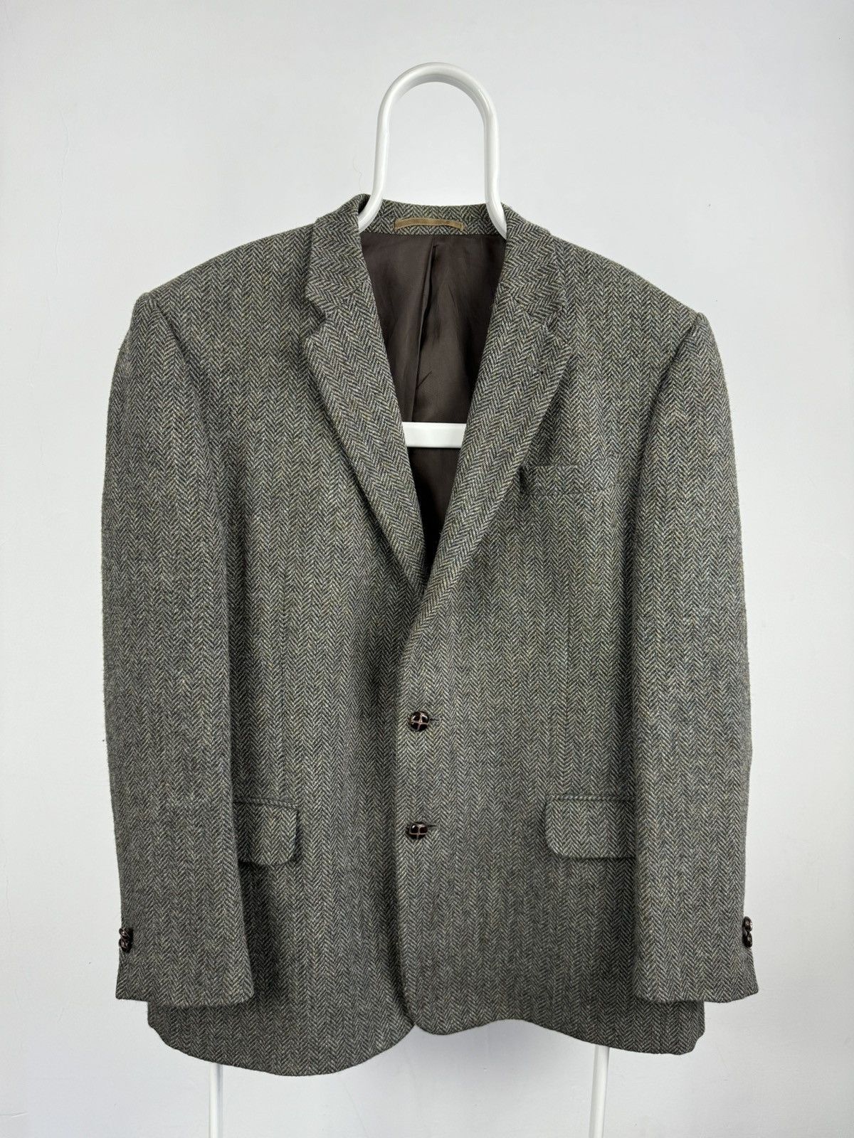Vintage Vintage Original Borders Tweed Blazer Scotland Size 46R - 1 Thumbnail