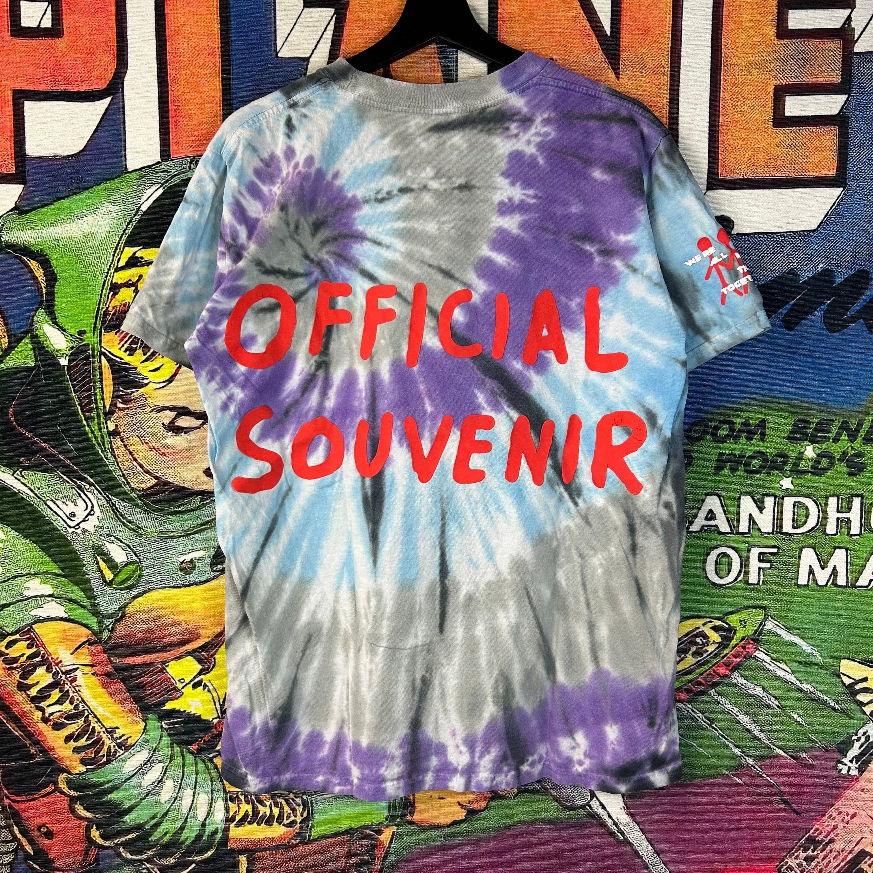 Travis Scott Travis Scott Astroworld Tie Dye Tee Size Large Size US L / EU 52-54 / 3 - 2 Thumbnail