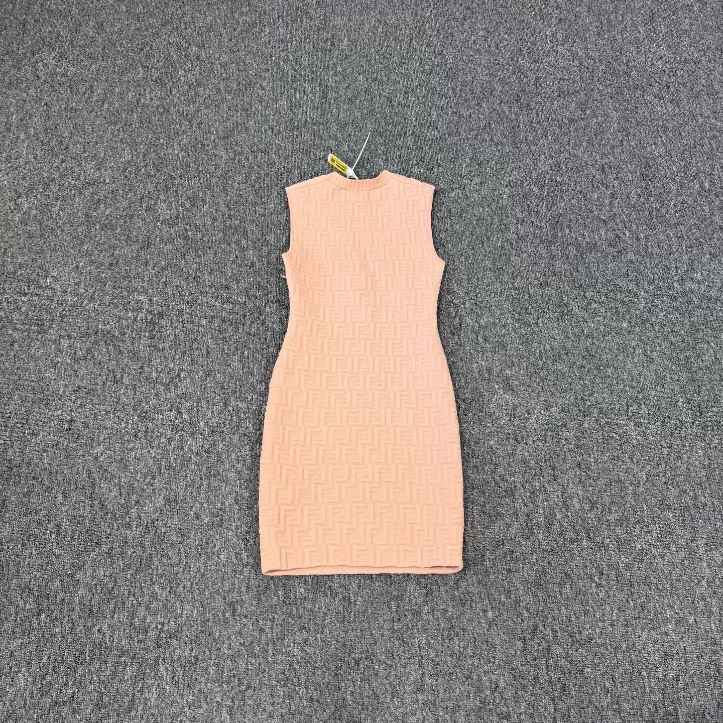 Fendi Fendi pink sleeveless all-over print dress size 38 99 new Size XS / US 0-2 / IT 36-38 - 2 Thumbnail