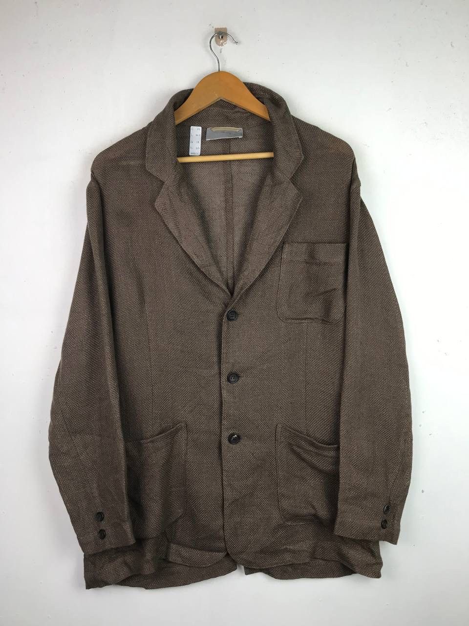 image of Vintage Agnona Luxury Design Jacket, Men's (Size Large)