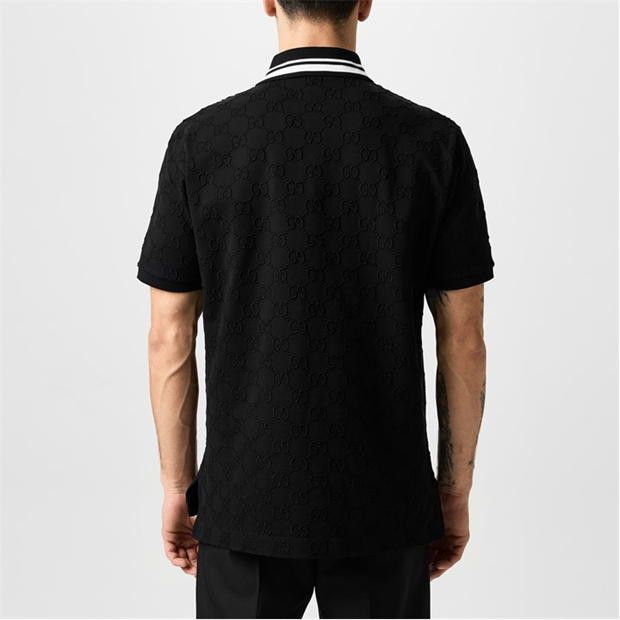 Gucci GUCCI Men'S Gg Cotton Polo Shirt Size US S / EU 44-46 / 1 - 4 Thumbnail