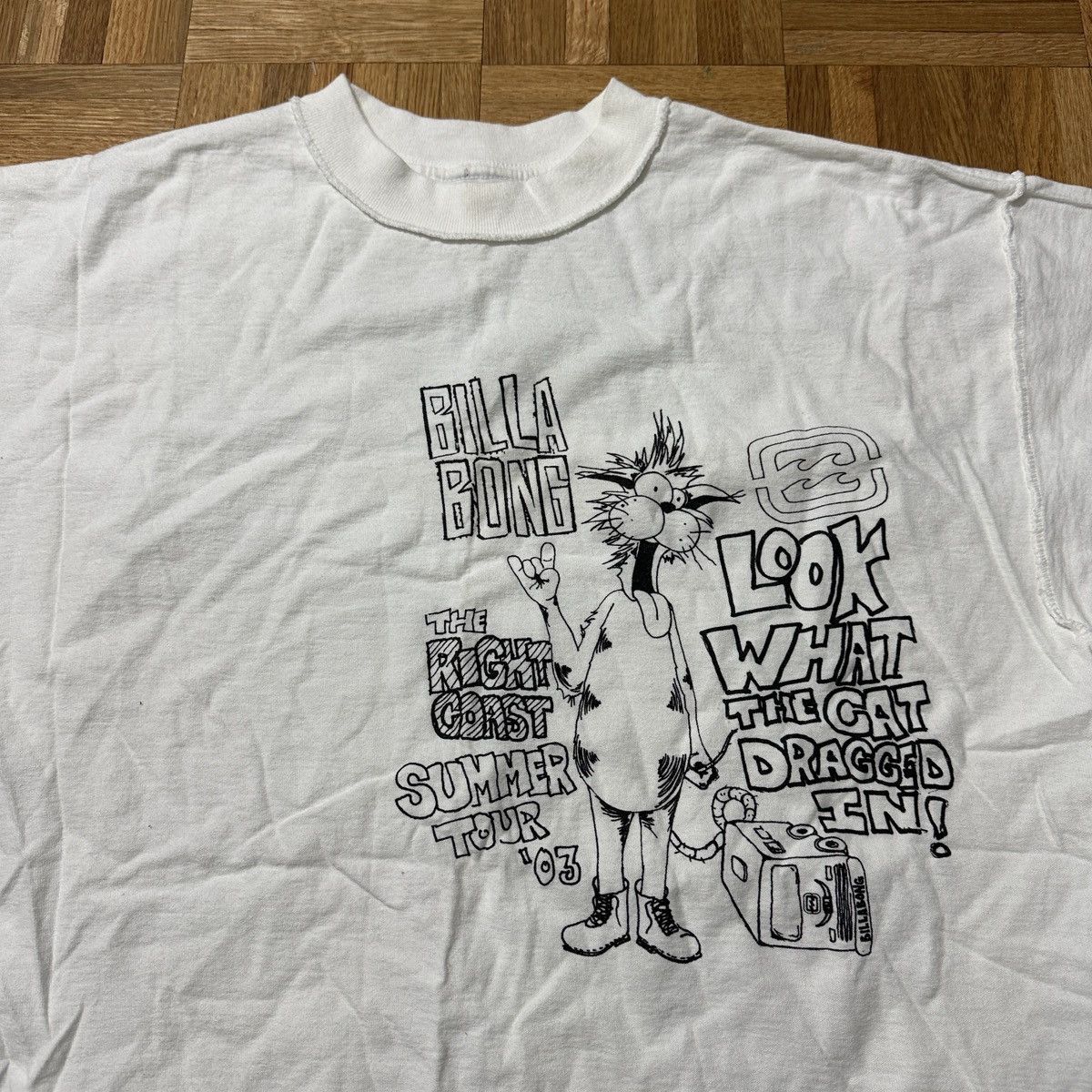 Billabong Vintage Billabong The Right Coast Tour 2003 tee Size US M / EU 48-50 / 2 - 4 Thumbnail