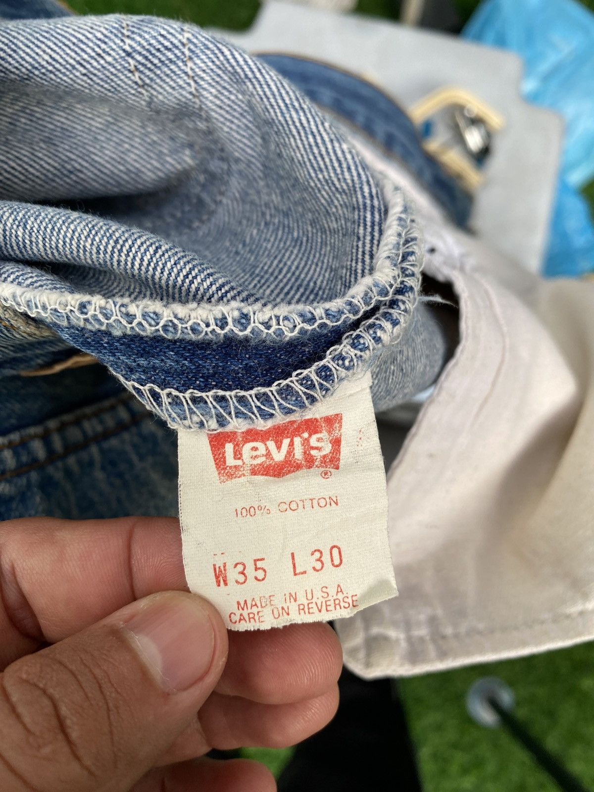 Levi's × Levi's Vintage Clothing × Vintage W34x27 vintage levi's 501xx made in USA Size US 34 / EU 50 - 6 Thumbnail