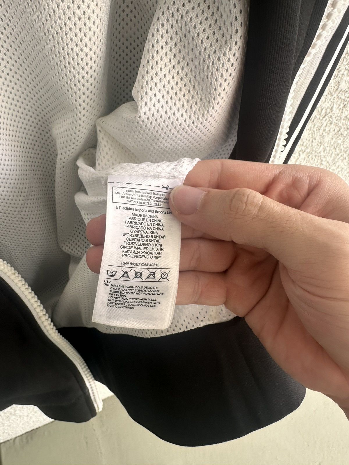 Adidas × Alexander Wang Adidas Alexander Wang Track Jacket Face Side Full Zip Size US S / EU 44-46 / 1 - 4 Thumbnail