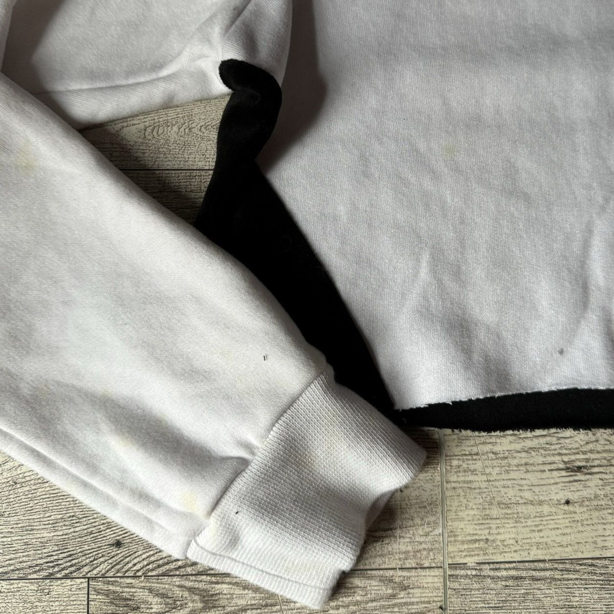 Fila FILA, Two Tone, Velvet Back, Cropped Sweatshirt Size M / US 6-8 / IT 42-44 - 10 Thumbnail