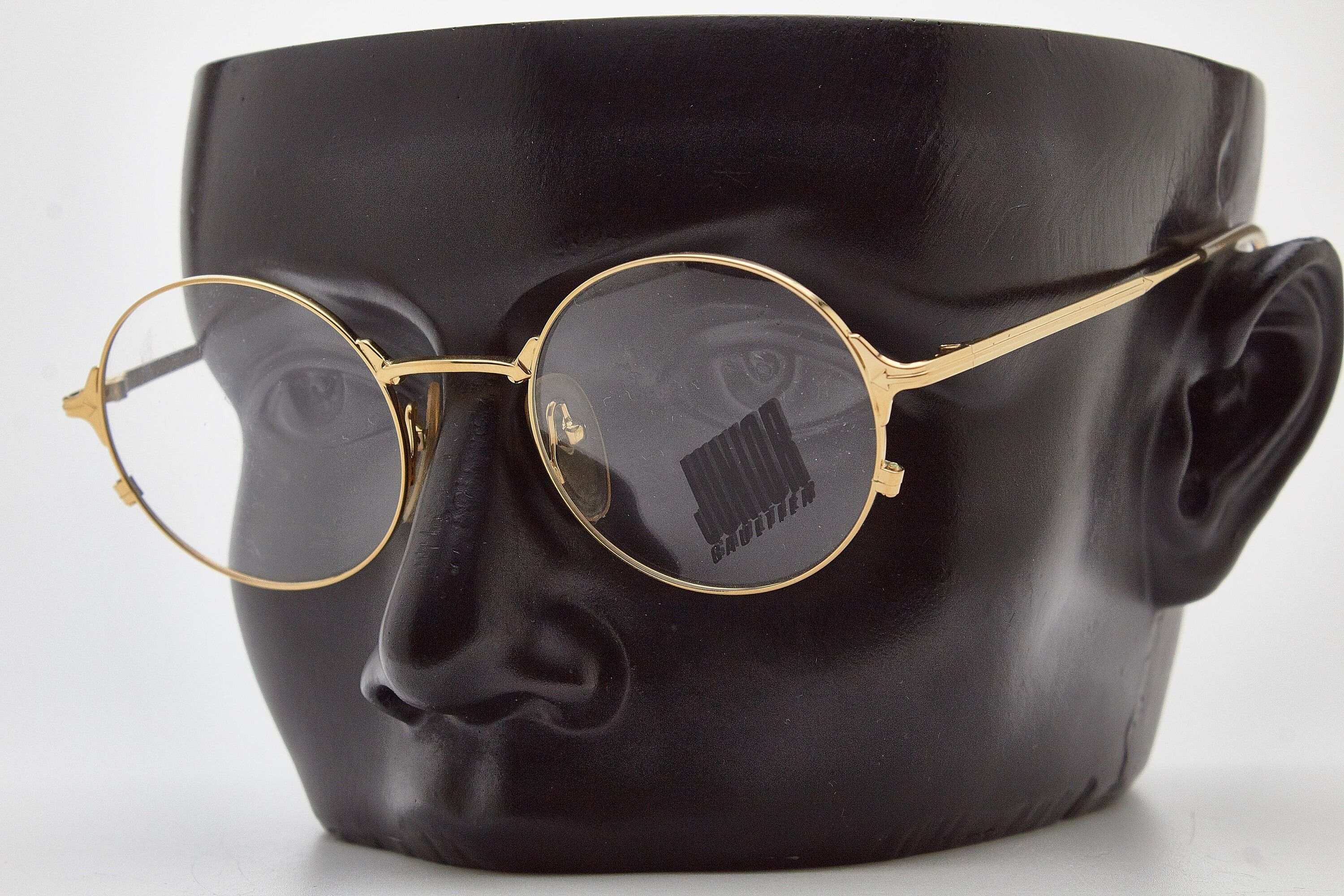 Jean Paul Gaultier Steampunk Goggles · Jean Paul Gaultier JPG 1990s Round Gold Size ONE SIZE - 8 Thumbnail