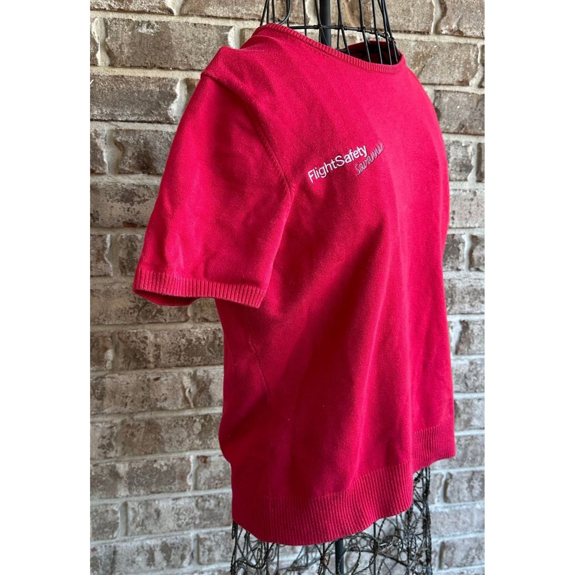 Lands' End × Vintage Vintage Flight Safety Savannah Ladies Sweater Szmall Lands Size S / US 4 / IT 40 - 6 Thumbnail