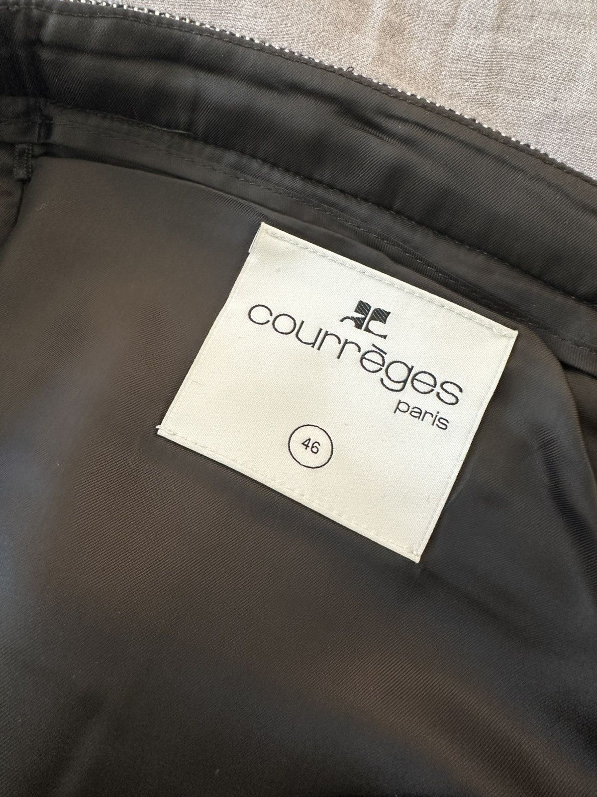 Courreges Courrèges Wool Caviar Tailored Trouser Size US 30 / EU 46 - 7 Thumbnail