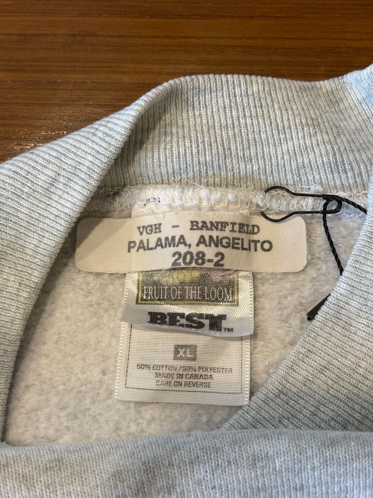 Calvin Klein Vintage 80-90s Calvin Klein Monogram Logo Relaxed Sweatshirt Size US XL / EU 56 / 4 - 6 Thumbnail