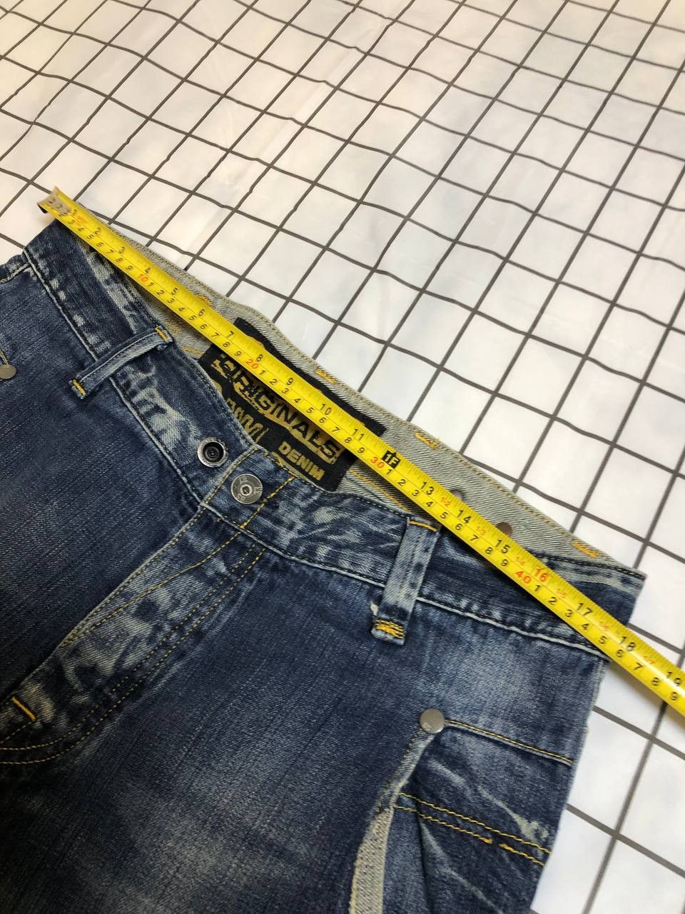 G-Star G-Star Originals Raw Blue Denim Bootcut Dark Wash Mid Rise Size US 34 / EU 50 - 18 Thumbnail