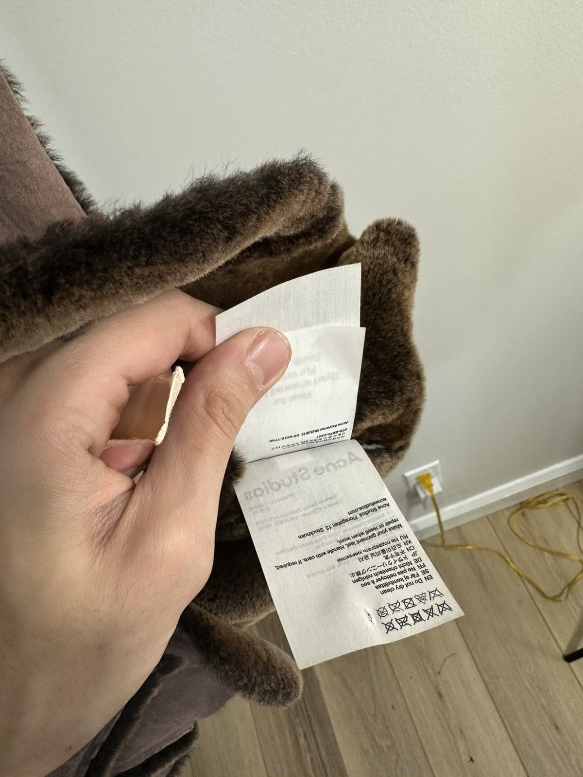 Acne Studios Acne Studios Shearling color block Vest Size US M / EU 48-50 / 2 - 9 Thumbnail