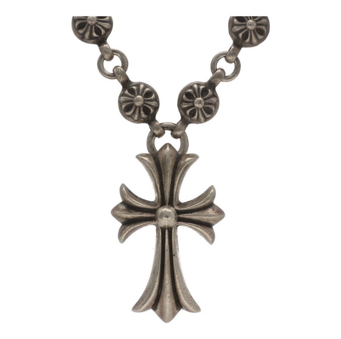 Chrome Hearts Chrome hearts matty boy 99 eyes cross pendant