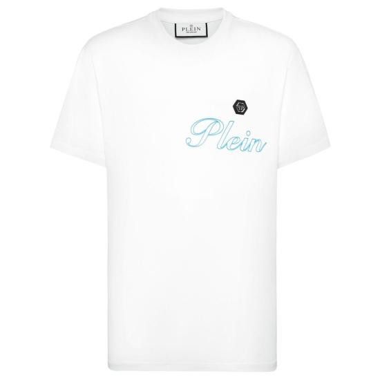 Philipp Plein PHILIPP PLEIN Men T-Shirts MTK8063 PJY002N 0108 WHITE Size US XL / EU 56 / 4 - 1 Thumbnail