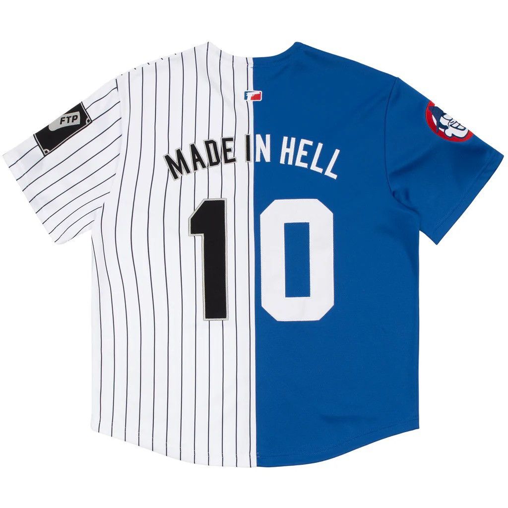 Fuck The Population RIVALS BASEBALL JERSEY (ROYAL) Size L Size US L / EU 52-54 / 3 - 11 Thumbnail