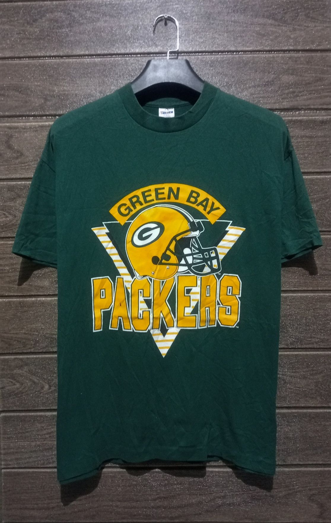 NFL Vintage '80s Single Stitch NFL Green Bay Packers Tee Size US XL / EU 56 / 4 - 1 Thumbnail