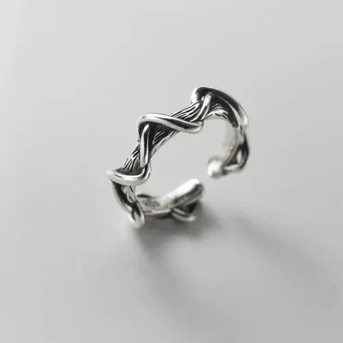 Other Simple Retro Wave Rings Size ONE SIZE - 3 Thumbnail