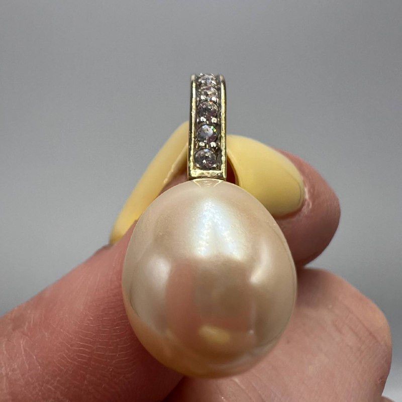 Vintage Vintage CIRO Pearl Pendant Signed Teardrop Drop Elegant Size ONE SIZE - 5 Thumbnail