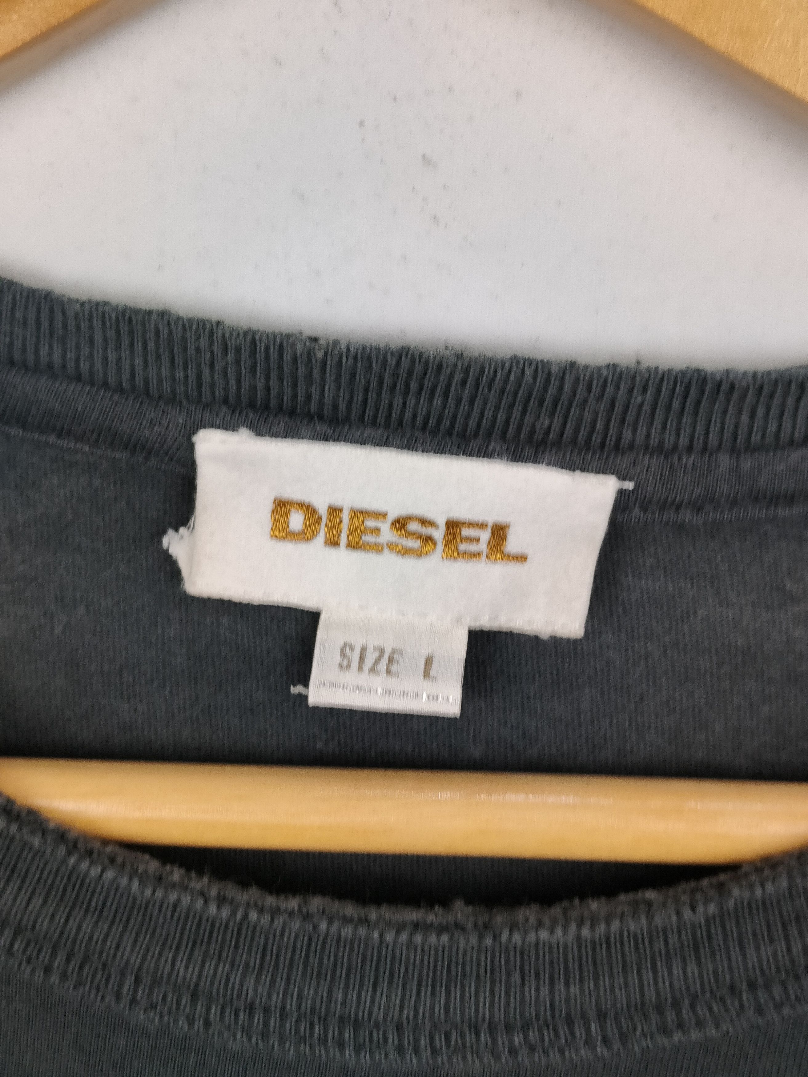 Diesel Diesel Spellout Shirt Size US L / EU 52-54 / 3 - 3 Thumbnail