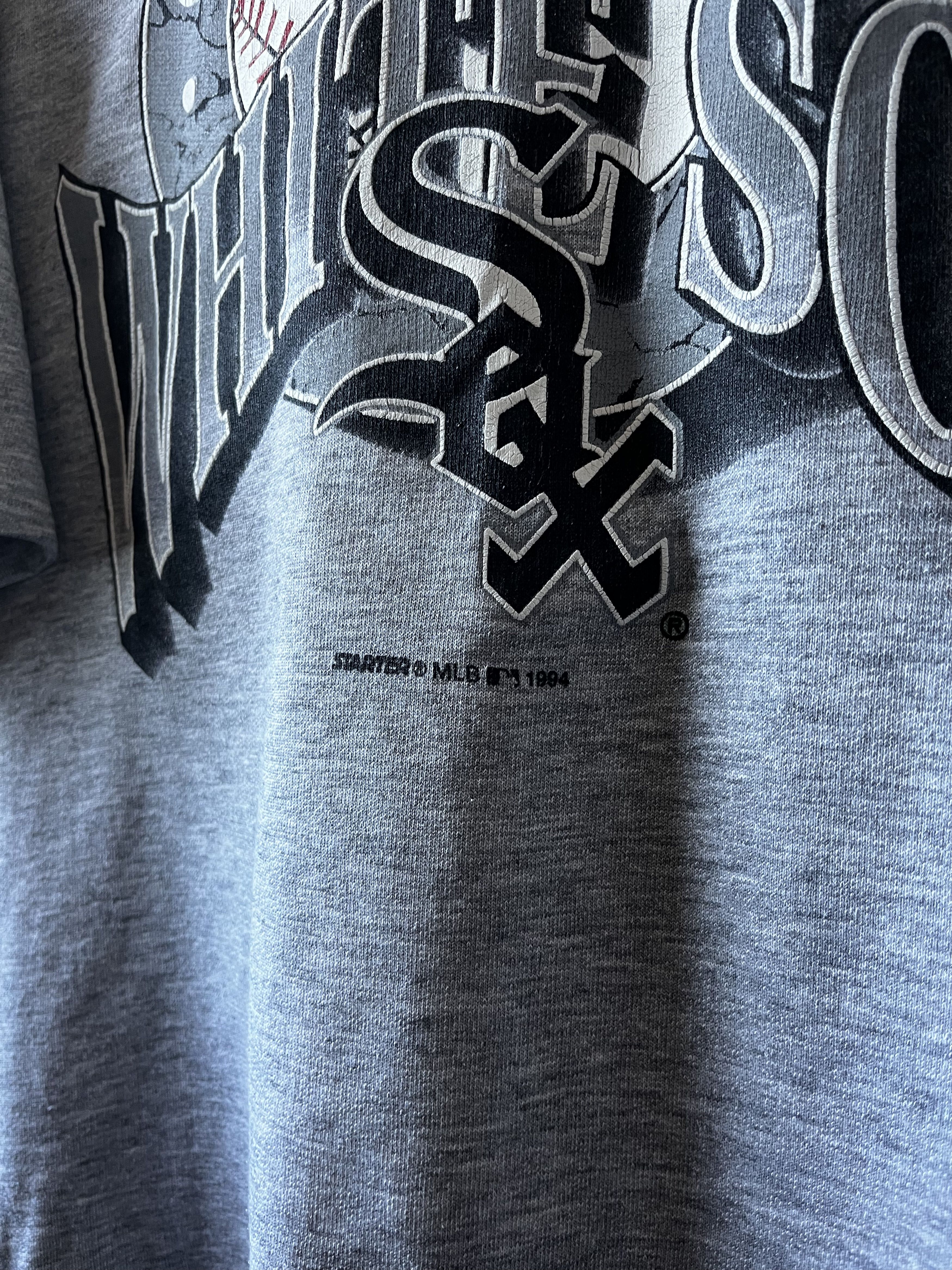 MLB × Starter × Vintage Vintage MLB Chicago White Sox heavy cotton tee t-shirt 90s Size US XL / EU 56 / 4 - 4 Thumbnail