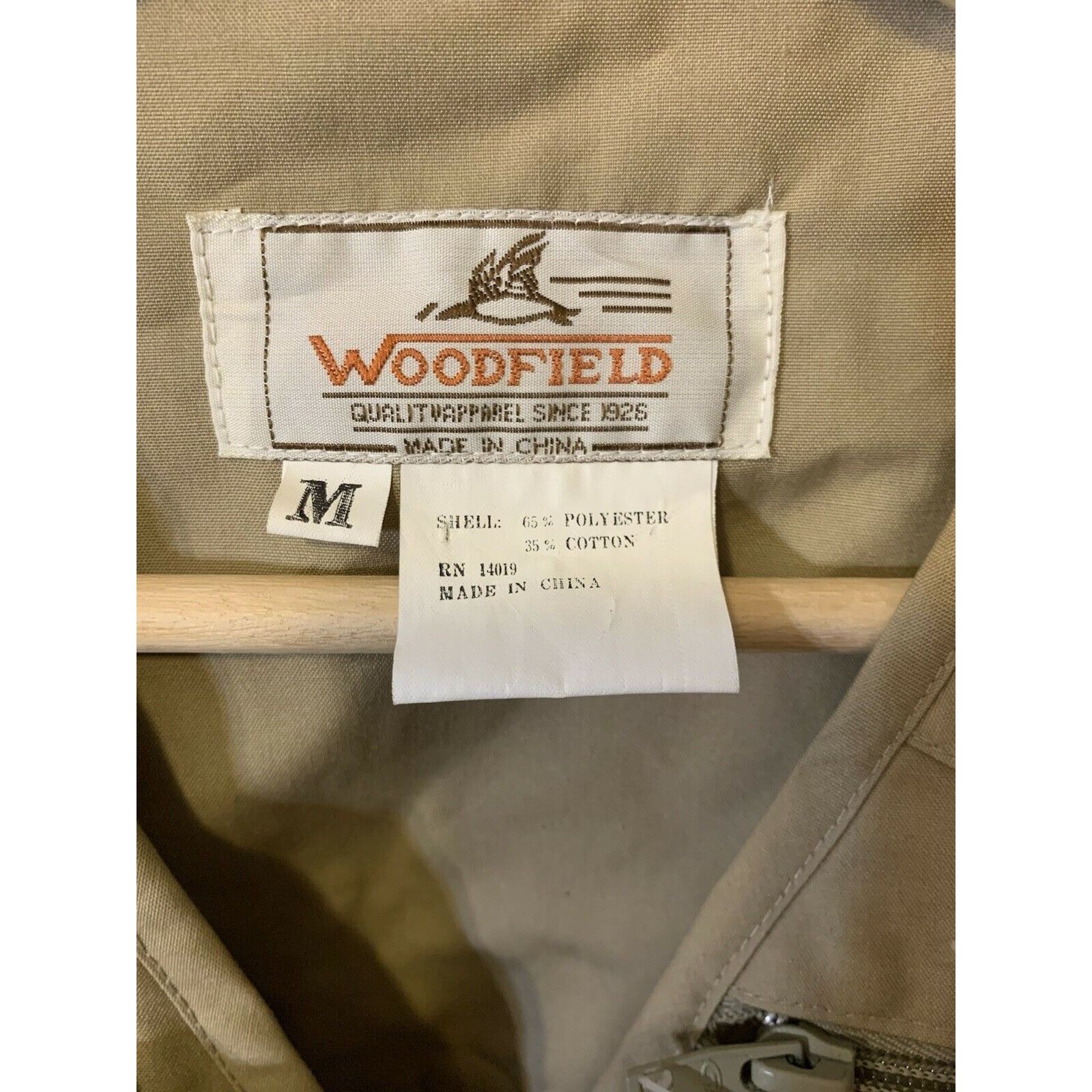 Other Vintage New Woodfield Fishing Men’s Sz M Vest Tan Size US M / EU 48-50 / 2 - 2 Thumbnail