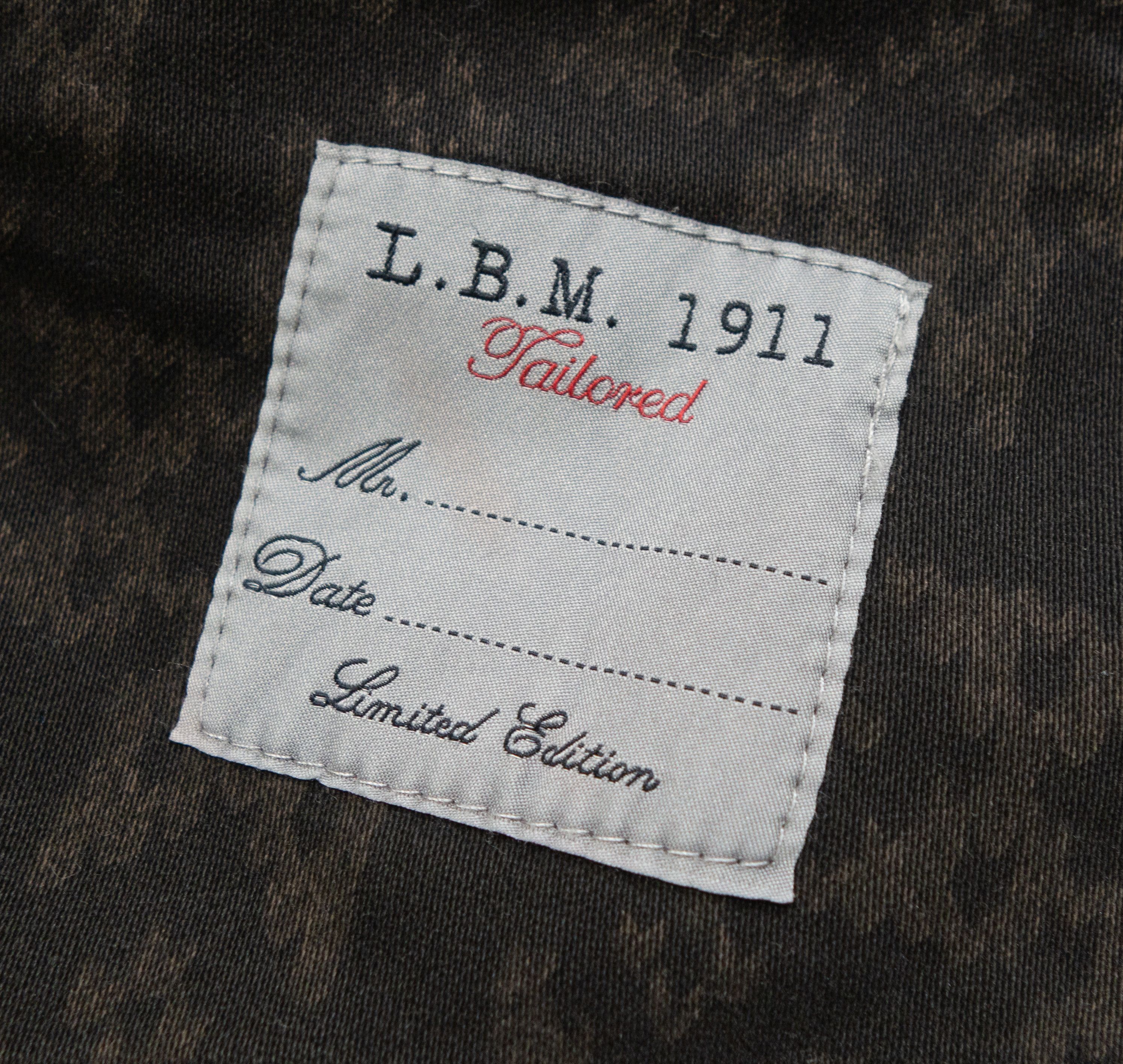 L.B.M. 1911 Tailored Limited Edition Vest Jacquard Waistcoat Size 40R - 5 Thumbnail