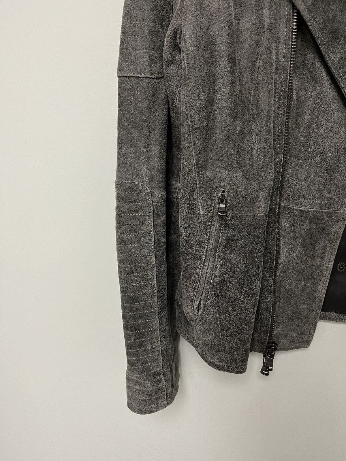 John Varvatos Burnished Leather Moto Jacket. Small Size US S / EU 44-46 / 1 - 3 Thumbnail