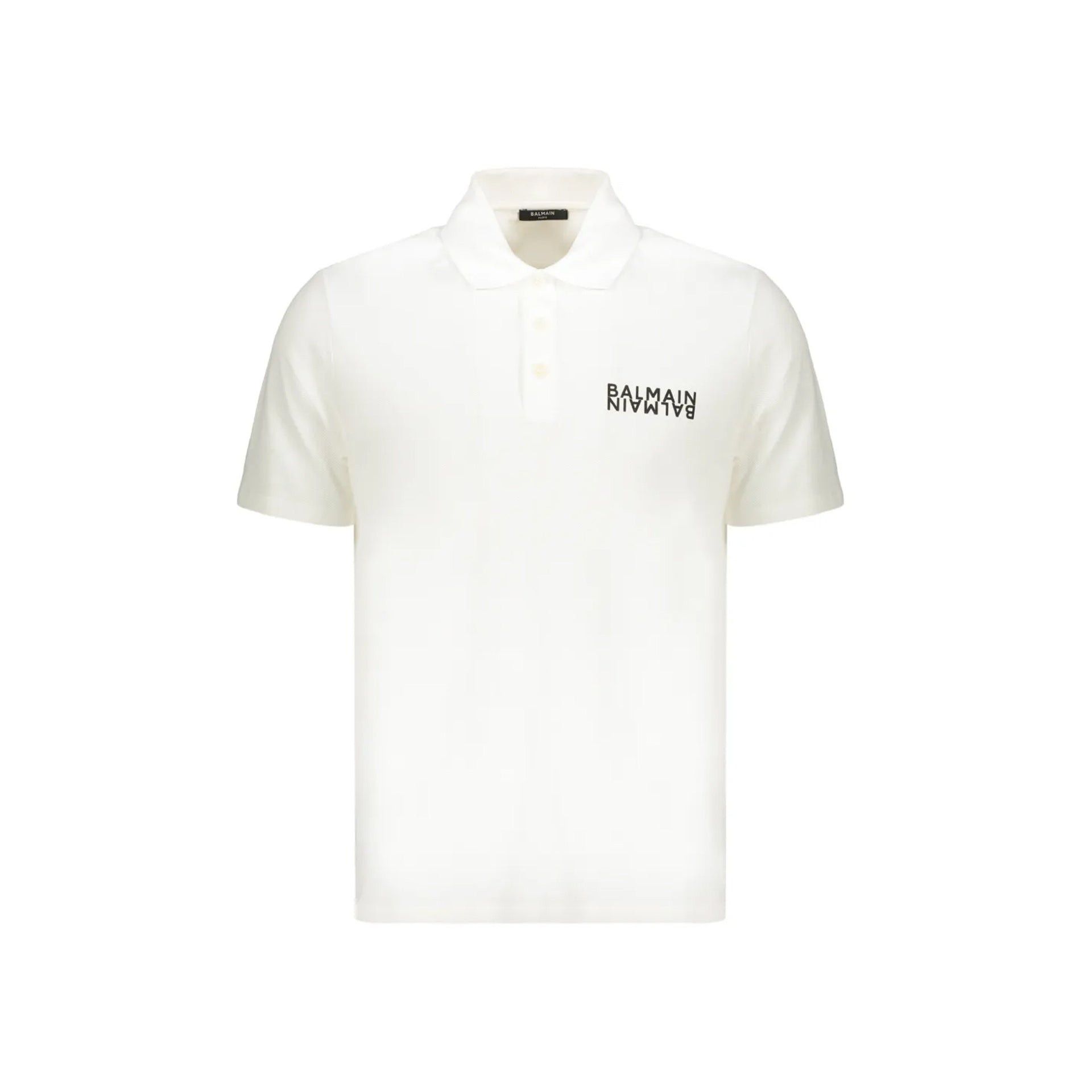 Balmain Balmain cotton polo shirt Size US M / EU 48-50 / 2 - 1 Thumbnail