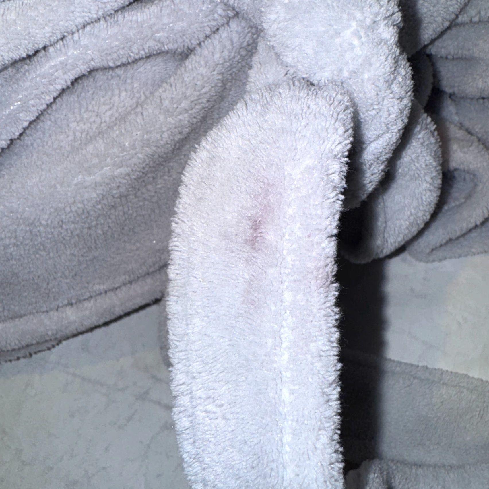 Victoria's Secret Victoria’s Secret Plush Hooded Robe Monogram VS M/L Belted Wrap Grey Logo Size ONE SIZE - 3 Thumbnail
