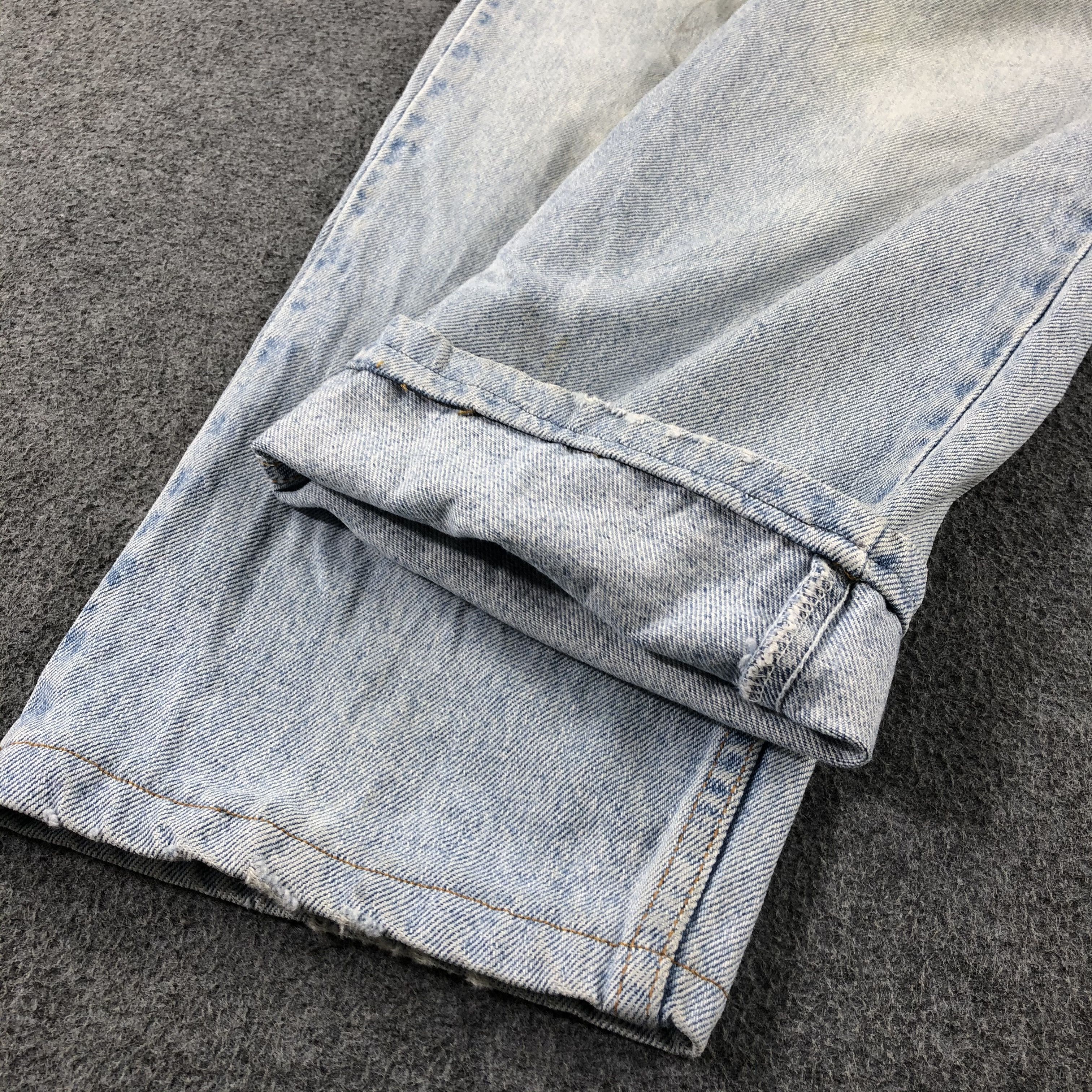 Levi's 90s Vintage Light Wash Levis 512 Jeans-J2665 Size US 29 - 6 Thumbnail