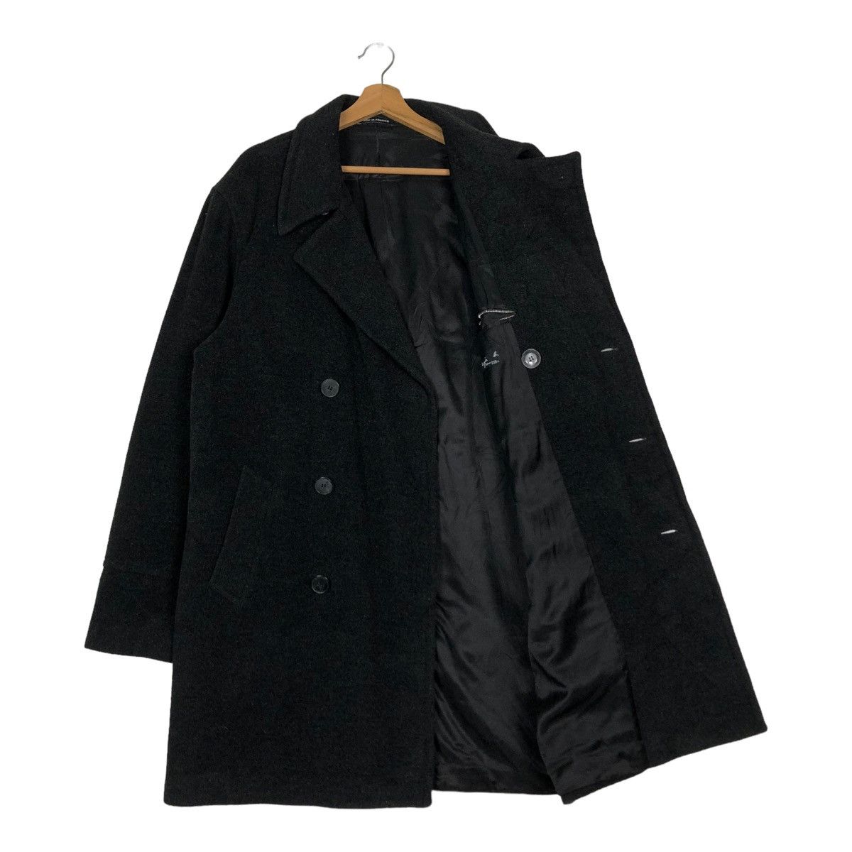 agnes b. 🔥VINTAGE WOOL HEAVY JACKET AGNES B. MADE IN FRANCE Size US M / EU 48-50 / 2 - 8 Thumbnail