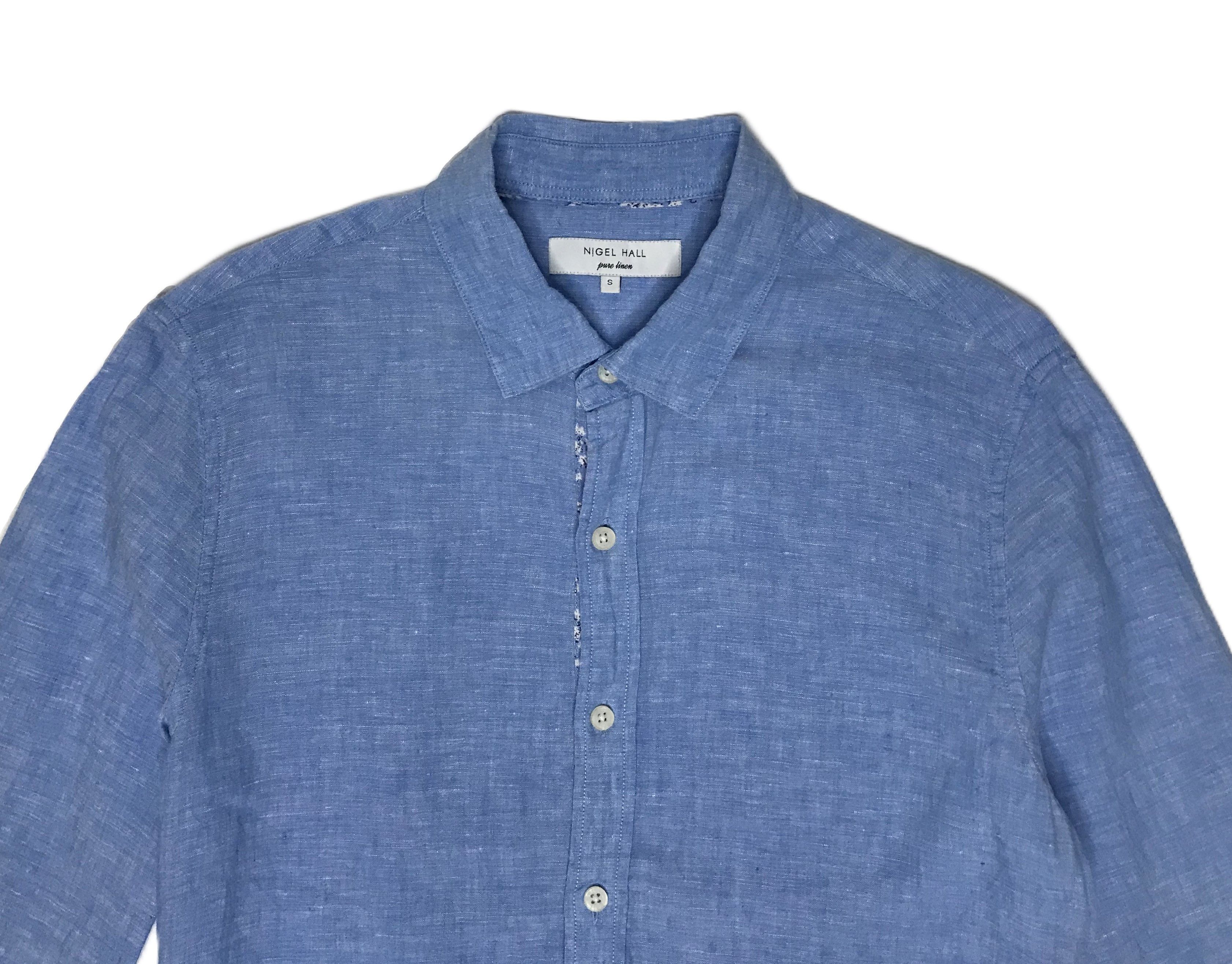 Other Nigell Hall Mens Linen Button Up Shirt Size S Size US S / EU 44-46 / 1 - 3 Thumbnail