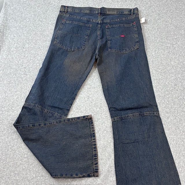 Vintage Zune Men's Moto Flare Jeans Size US 38 / EU 54 - 5 Thumbnail
