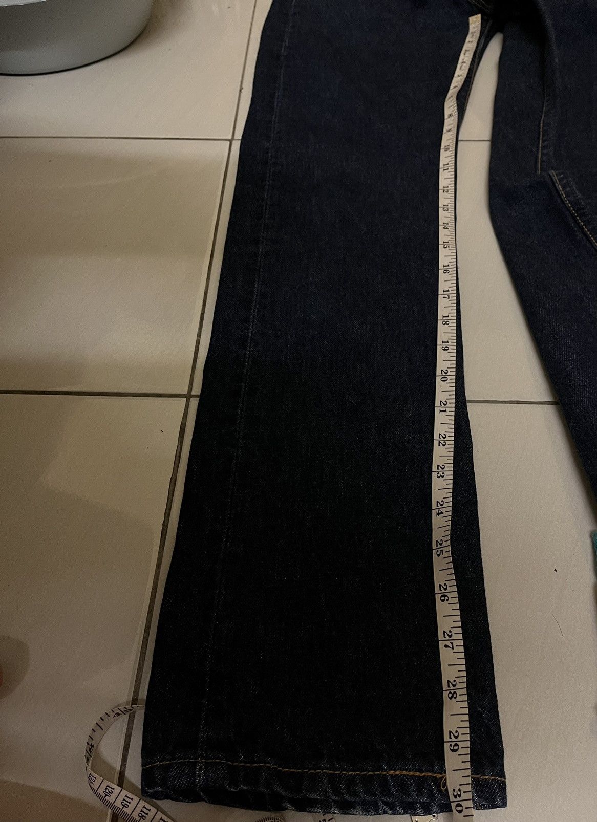Levi's Rare 💥 Vintage Levis 501 Dark Blue 🤩 Size 24" / US 00 / IT 34 - 19 Thumbnail