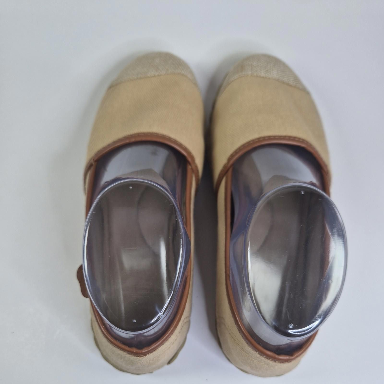 Fossil CORAL Flats Women 5 Burlap Roping Casual Slip Loafers Mocs Size US 5 / IT 35 - 8 Thumbnail