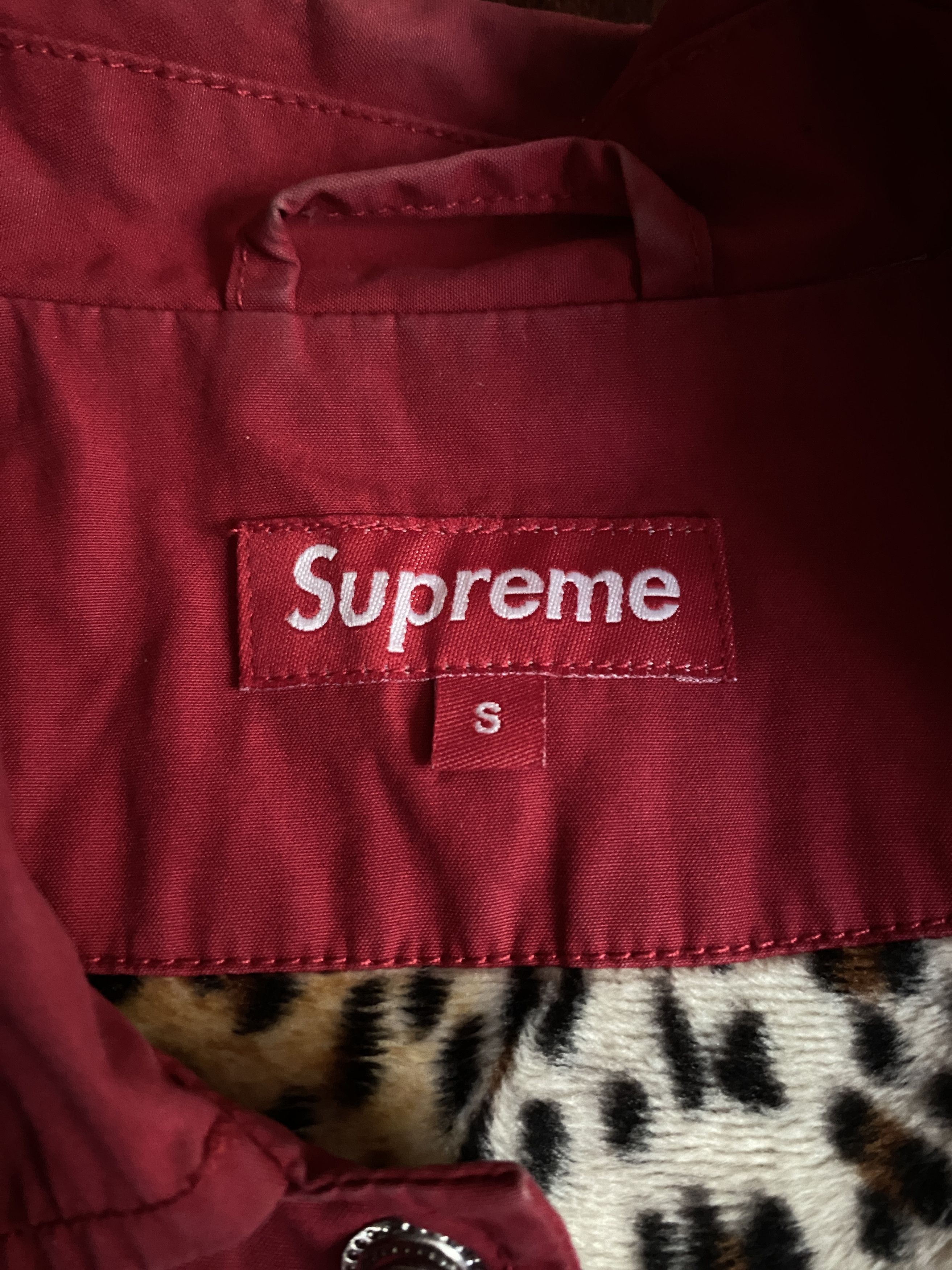 Supreme Leopard Lined Coaches Jacket FW10 Size US S / EU 44-46 / 1 - 7 Thumbnail